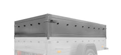 Rehausses de ridelles d'une hauteur de 40 cm pour UNITRAILER SOLID 300/2 PTAC 750 kg
