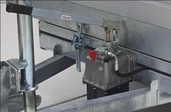 Remorque Benne ridelles grillagées 2 essieux de 750 kg  312 x 158  Pompe de levage électrique