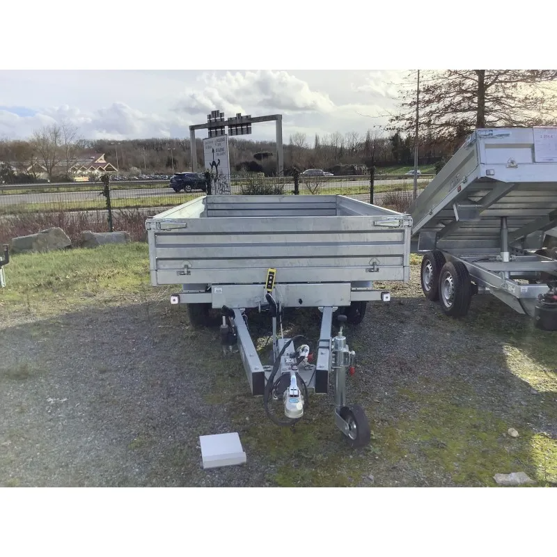 Remorque benne 39610PE - PTAC 2500Kg (322x170) Double - Lider